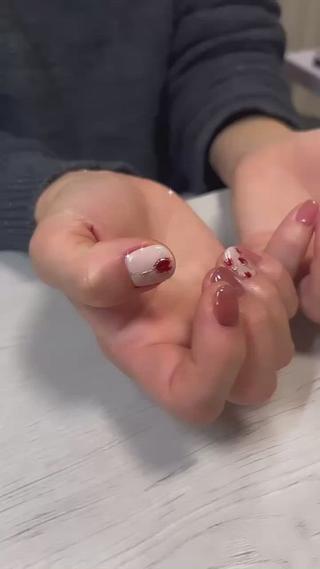 ロング ネイル ASPILEAF所属・アスピリーフ さとみのマツエク・マツパデザイン