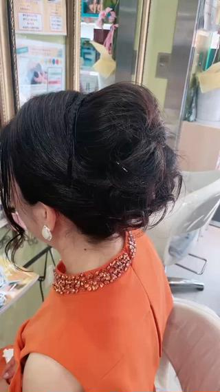 ヘアアレンジ 美容室アイカ所属・大宮美容室IKA エステサロンのマツエク・マツパデザイン