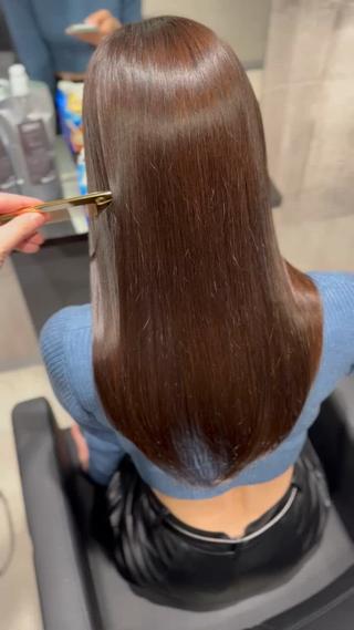 ロング カラー 髪質改善_WHITE RYUSUKEのヘアスタイル