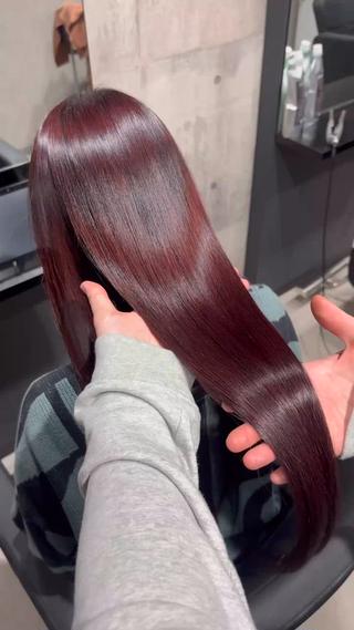 ロング カラー 髪質改善_WHITE RYUSUKEのヘアスタイル