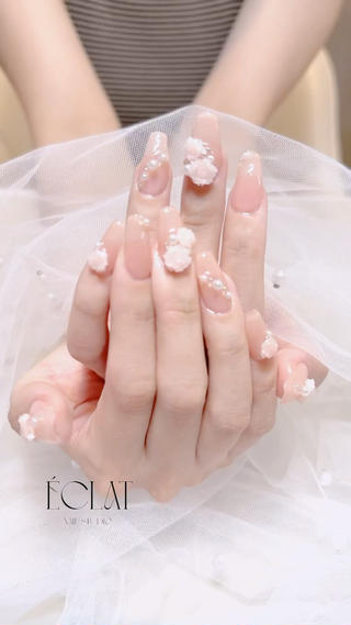 ネイル éclat nail studio（She nail studio内）所属・韓国ワンホン éclat🩵飯山のネイルデザイン