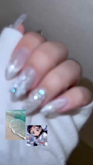 ネイル éclat nail studio（She nail studio内）所属・韓国ワンホン éclat🩵飯山のネイルデザイン