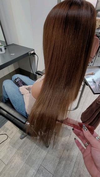 ロング カラー ✨プルエクステ✨縮毛 ✨髪質改善✨hiroのヘアスタイル