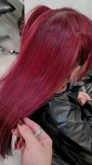 セミロング カラー ✨プルエクステ✨縮毛 ✨髪質改善✨hiroのヘアスタイル