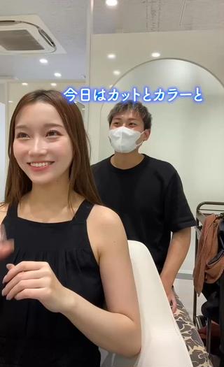 ロング 山岡 翔冴のヘアスタイル