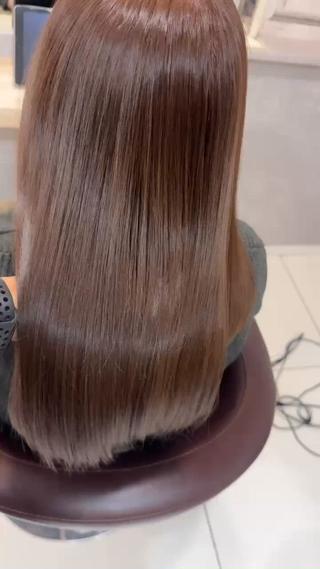 ロング カラー beaute錦糸町 🦖⋆͛yuka💚のヘアスタイル