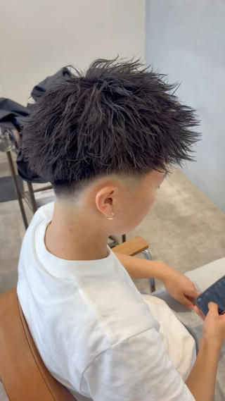 ショート メンズ 中島 耀一朗のヘアスタイル
