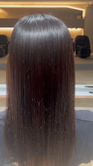 ロング 玉置 七海のヘアスタイル