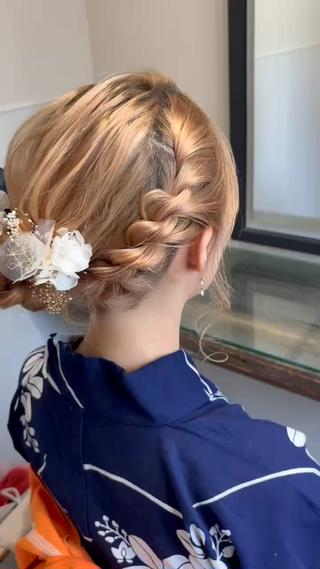 ロング AFLOAT D’L所属・角本 藍⌇表参道 🌿艶colorのヘアスタイル