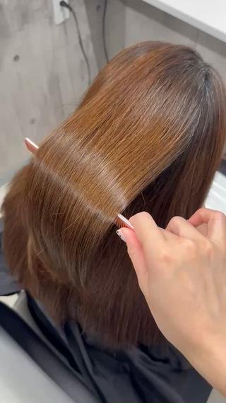 ロング 髪質改善ageless所属・ageless/ marina髪質改善のヘアスタイル