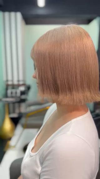 ショート カラー 新宿プルエクステ 【tsubura】のヘアスタイル