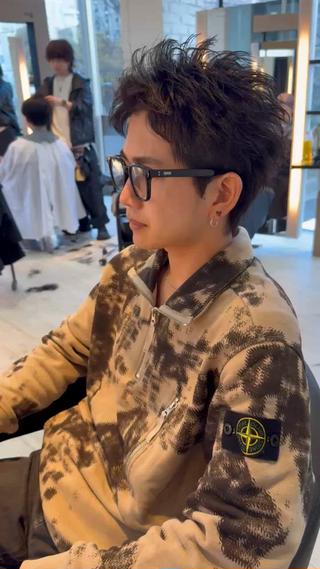 メンズ 縮毛矯正/カット/ 韓国ヘア/蛯原🍤のヘアスタイル