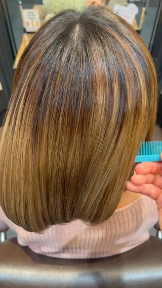 ミディアム 小玉　拓実/縮毛矯正 /髪質改善のヘアスタイル