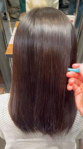 ミディアム 小玉　拓実/縮毛矯正 /髪質改善のヘアスタイル