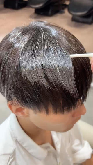 メンズ 大宮/透明感カラー 🫧堀米 直生のヘアスタイル