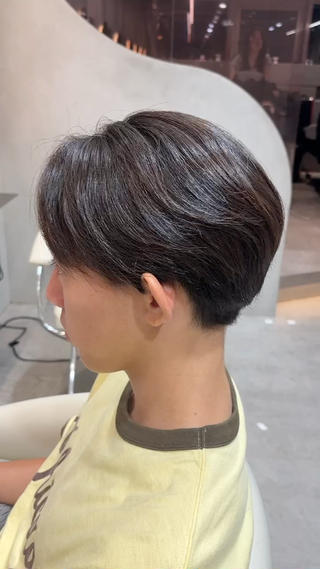 メンズ 大宮/透明感カラー 🫧堀米 直生のヘアスタイル