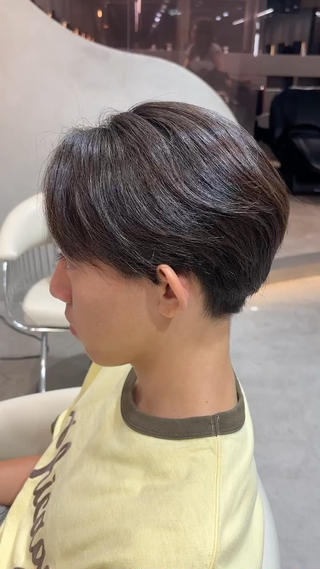 メンズ 大宮/透明感カラー 🫧堀米 直生のヘアスタイル