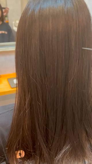 ロング 🍀艶髪縮毛矯正/ 風殿　滉太🍀のヘアスタイル