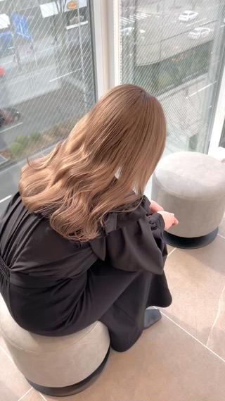 ロング カラー ᴋᴀɴᴀ 🎀のマツエク・マツパデザイン