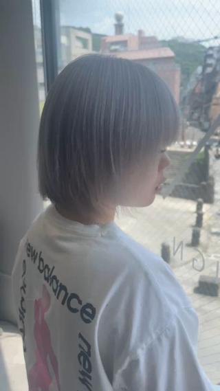 ショート 山浦司颯/ カラー/レイヤーのヘアスタイル