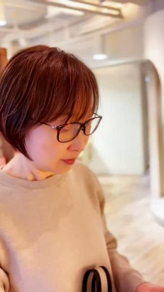 誰にも似合うショートボブ 