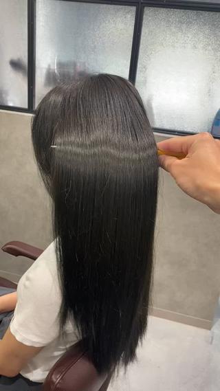 酸性ストレートを１ヶ月前にして今回はトリートメントをしました！

髪を綺麗にしていきたい！という方は直毛の方を除きまずは酸性ストレートをしていくことがおすすめです！

メニュー選びなど分からない場合はご相談ください！
インスタもやってますのでこちらからメッセージください！
→@ekolu_okihiro 