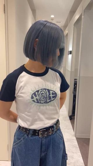エフェクトブリーチによって今までよりも更にダメージレスなカラーリングをさせて頂きます！！ 