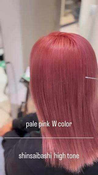 カラー 👑松山ストレート/ メンズヘア/龍仁👑のヘアスタイル