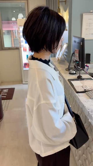 ショート ヘアーメイクウィル野田阪神店所属・Yuu/レイヤー/ ハイライト/髪質改善のヘアスタイル