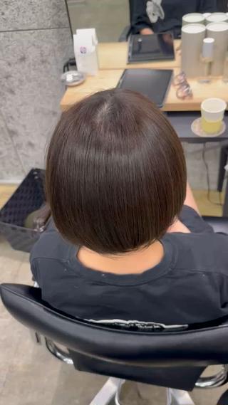 ショート WERULE pivot cross店所属・髪質改善/岡崎 亮のヘアスタイル