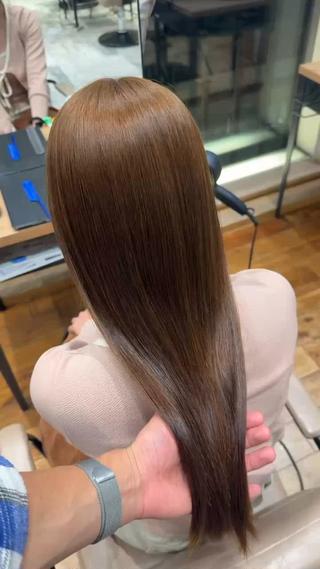 セミロング 新宿/透明感カラー /髙橋寛太のヘアスタイル