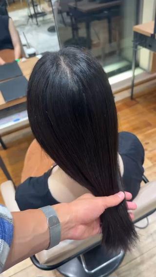 セミロング 新宿/透明感カラー /髙橋寛太のヘアスタイル