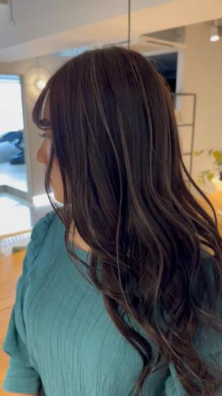 ロング カラー schon 仙台のヘアスタイル