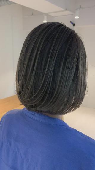 ミディアム カラー schon 仙台のヘアスタイル