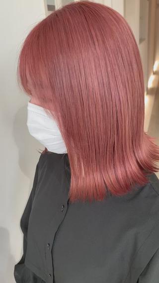 ミディアム カラー schon 仙台のヘアスタイル