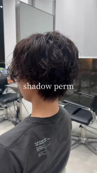 パーマ メンズ fifth天神メンズ パーマ職人/山口皓大のヘアスタイル