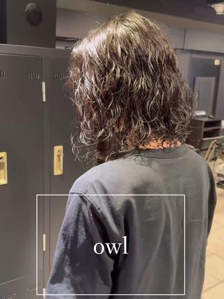 ロング ヘアアレンジ メンズ メンズ特化 美容師✨ アメ村 堀江颯瑛のヘアスタイル