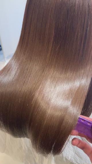 ミディアム 乾かすだけでまとまる /髪質改善西村涼太のヘアスタイル