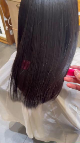 ロング MINX似合わせボブ 髪質改善/岩城槙乃介のヘアスタイル