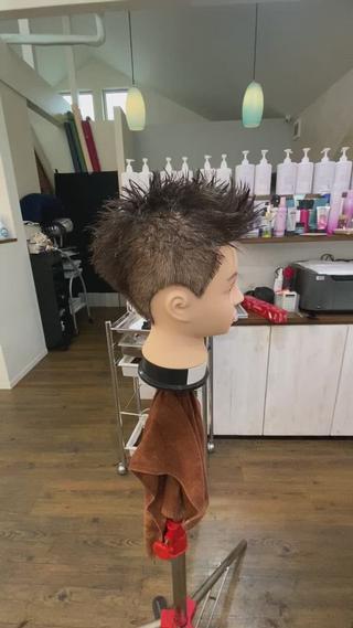 こちらは、刈り上げアリのベリーショートスタイルとなっております!!
最近流行りの角を残したようなボックスショートというスタイルです!!□□□
このようなベリーショートスタイルをご希望の方はこちらのベリーショート限定をご選択ください!!