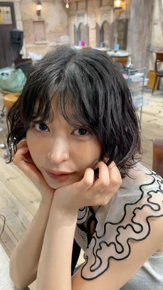 ショート パーマ カライング所属・🦖ショート特化🦖 izumiのヘアスタイル