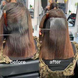 ミディアム 【髪質改善】加藤 崇徳のヘアスタイル