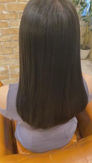 ロング カラー パーマ 【髪質改善】加藤 崇徳のヘアスタイル