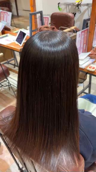 ロング ダブルカラー/艶カラ ー✨北野天夕のヘアスタイル