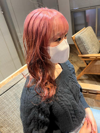 カラー 吉沢遣人/レイヤー 艶カラー/パーマのヘアスタイル