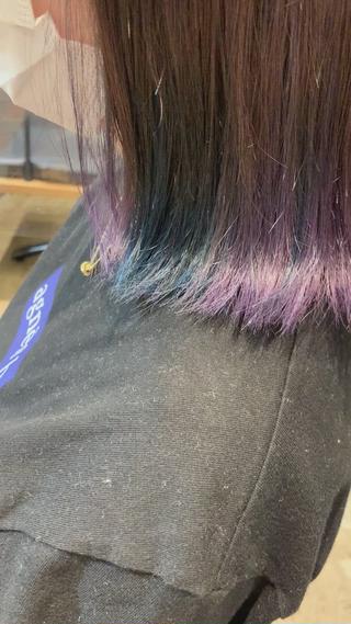 ショート カラー 吉沢遣人/レイヤー 艶カラー/パーマのヘアスタイル