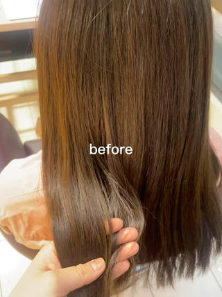 カラー 新宿 /透明感カラー レイヤー/NANAのヘアスタイル
