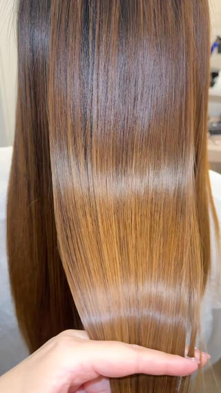 髪質改善酸性ストレート