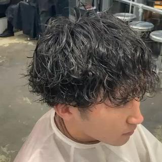 パーマ メンズ yukiho❤️ Lafith池袋のヘアスタイル