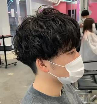 カラー パーマ メンズ yukiho❤️ Lafith池袋のヘアスタイル